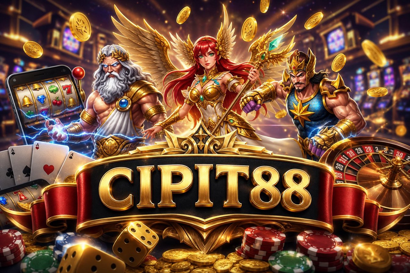 Ilustrasi antarmuka Money Coming di CIPIT88 dengan sorotan hadiah absen harian.